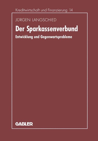 bokomslag Der Sparkassenverbund