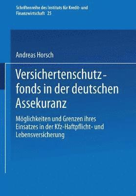 bokomslag Versichertenschutzfonds in der deutschen Assekuranz