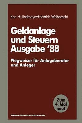 Geldanlage und Steuern 88 1