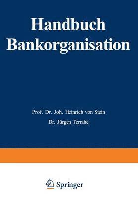 bokomslag Handbuch Bankorganisation