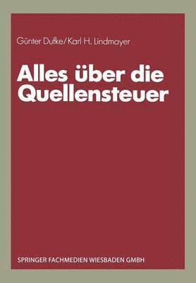 bokomslag Alles ber die Quellensteuer