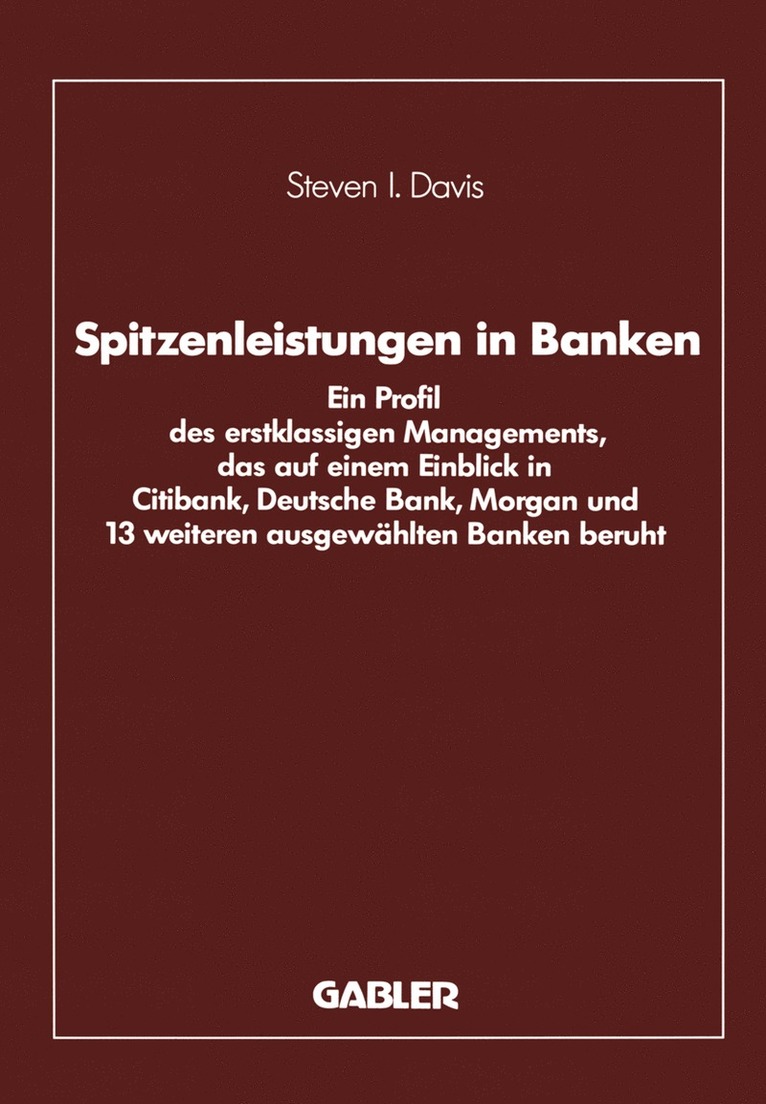 Spitzenleistungen in Banken