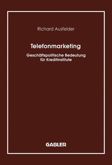 bokomslag Telefonmarketing