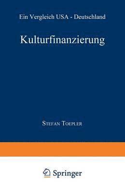 bokomslag Kulturfinanzierung