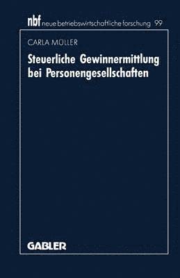 bokomslag Steuerliche Gewinnermittlung bei Personengesellschaften