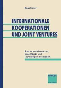 bokomslag Internationale Kooperationen und Joint Ventures