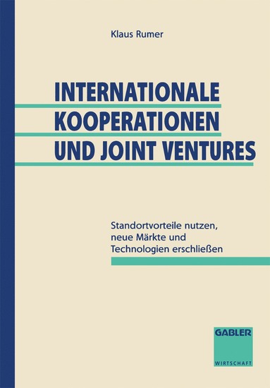 bokomslag Internationale Kooperationen und Joint Ventures