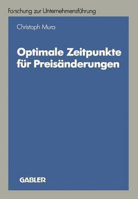 Optimale Zeitpunkte fr Preisnderungen 1