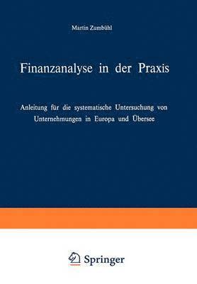 Finanzanalyse in der Praxis 1