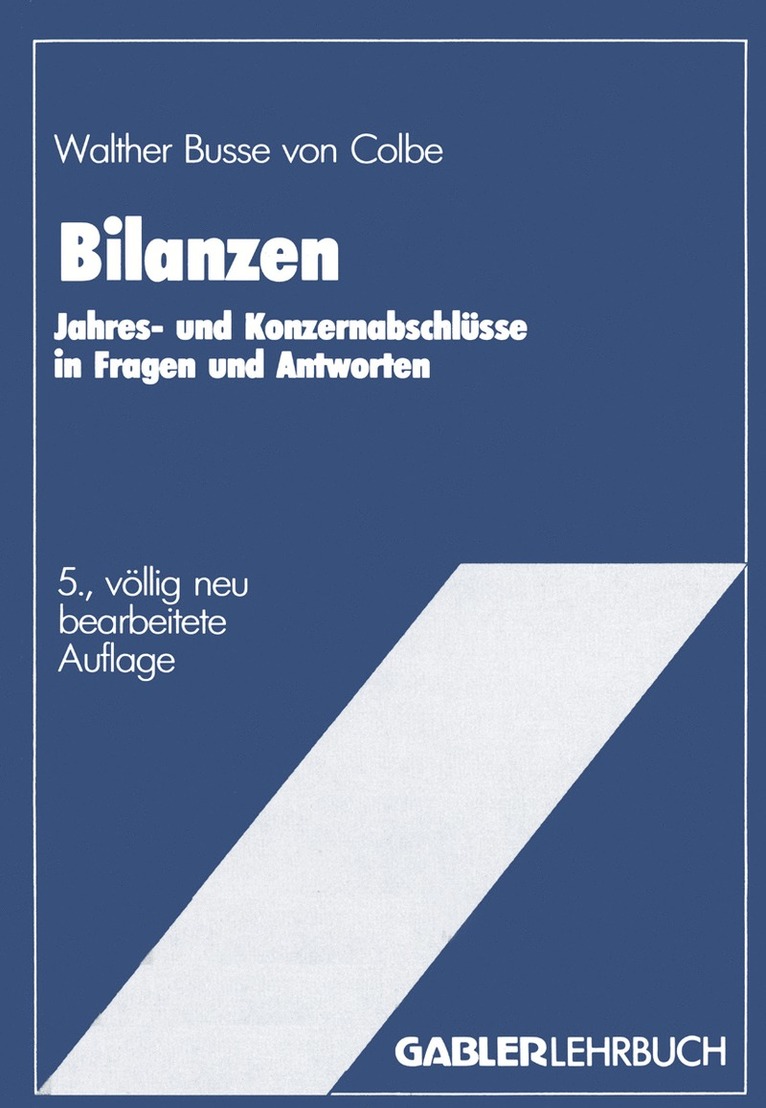 Bilanzen, Häftad