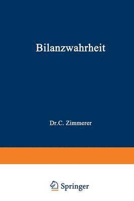 bokomslag Bilanzwahrheit