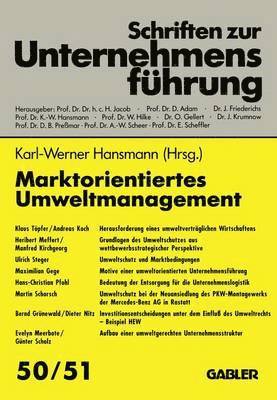 Marktorientiertes Umweltmanagement 1