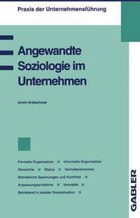 bokomslag Angewandte Soziologie im Unternehmen