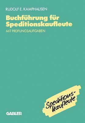 bokomslag Buchfhrung fr Speditionskaufleute