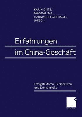 bokomslag Erfahrungen im China-Geschft