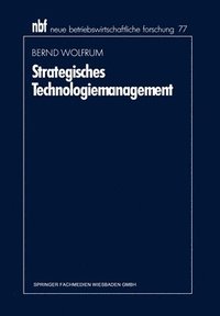 bokomslag Strategisches Technologiemanagement