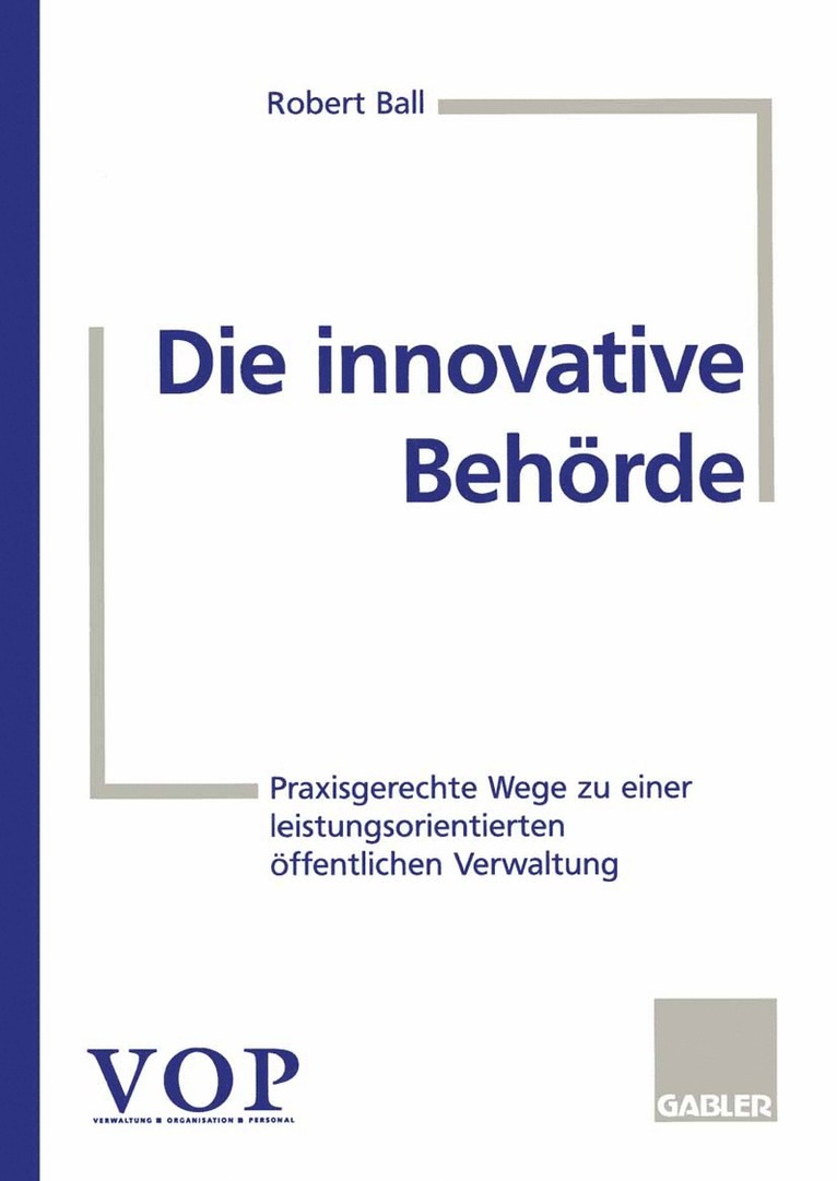 Robert Ball - Die innovative Behörde, Häftad