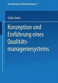 bokomslag Konzeption und Einfhrung eines Qualittsmanagementsystems