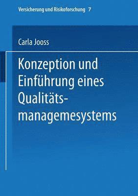 bokomslag Konzeption und Einfhrung eines Qualittsmanagementsystems