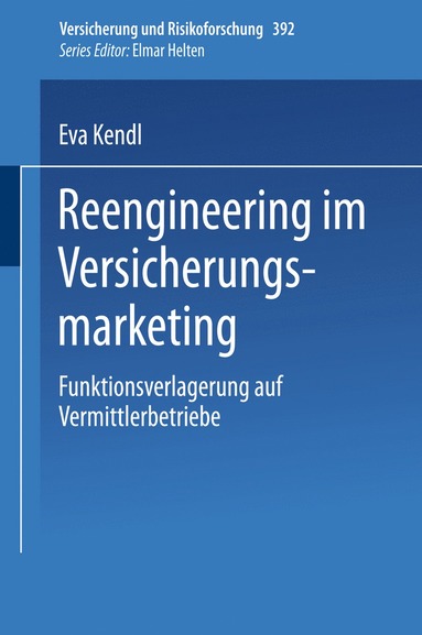 bokomslag Reengineering im Versicherungsmarketing