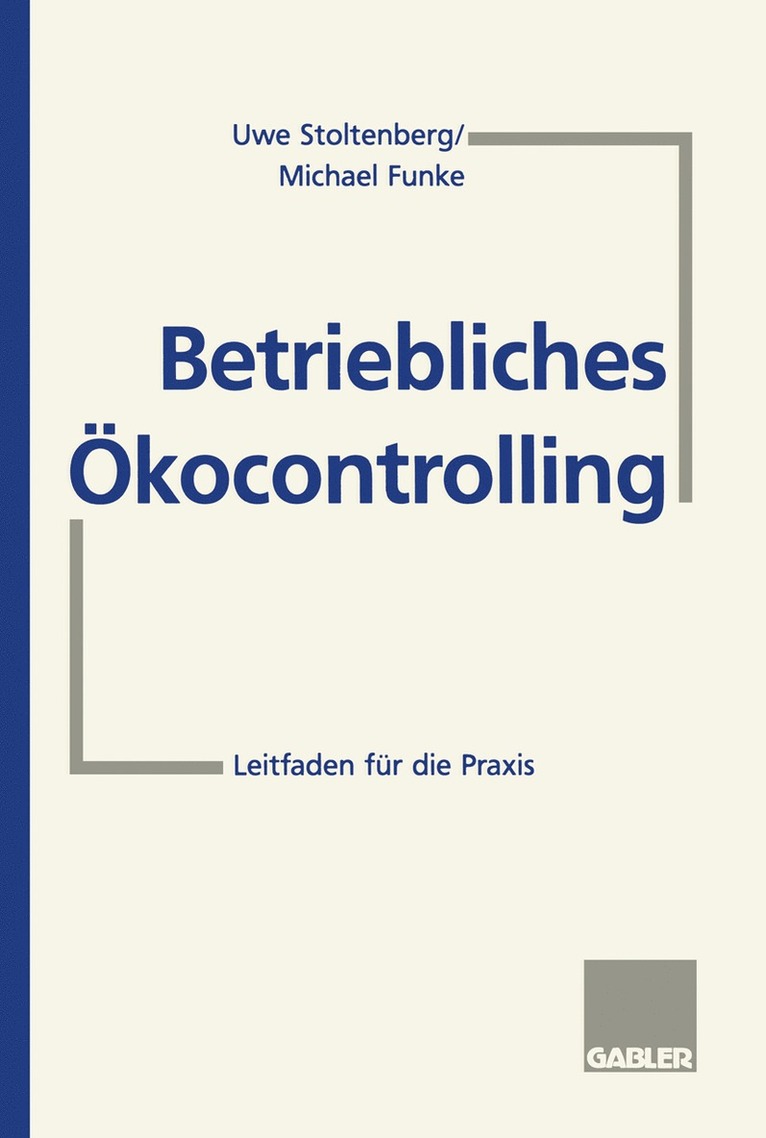 Michael Funke - Betriebliches Ökocontrolling, Häftad