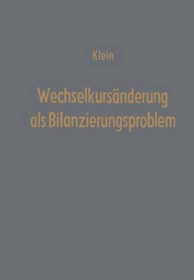 bokomslag Wechselkursnderung als Bilanzierungsproblem