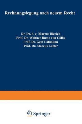 bokomslag Rechnungslegung nach neuem Recht