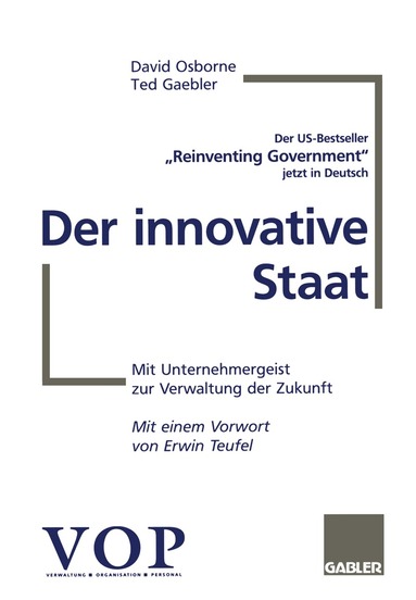 Ted Gaebler - Der innovative Staat, Häftad