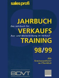 bokomslag Jahrbuch Verkaufstraining 98/99