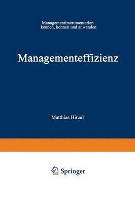 bokomslag Managementeffizienz