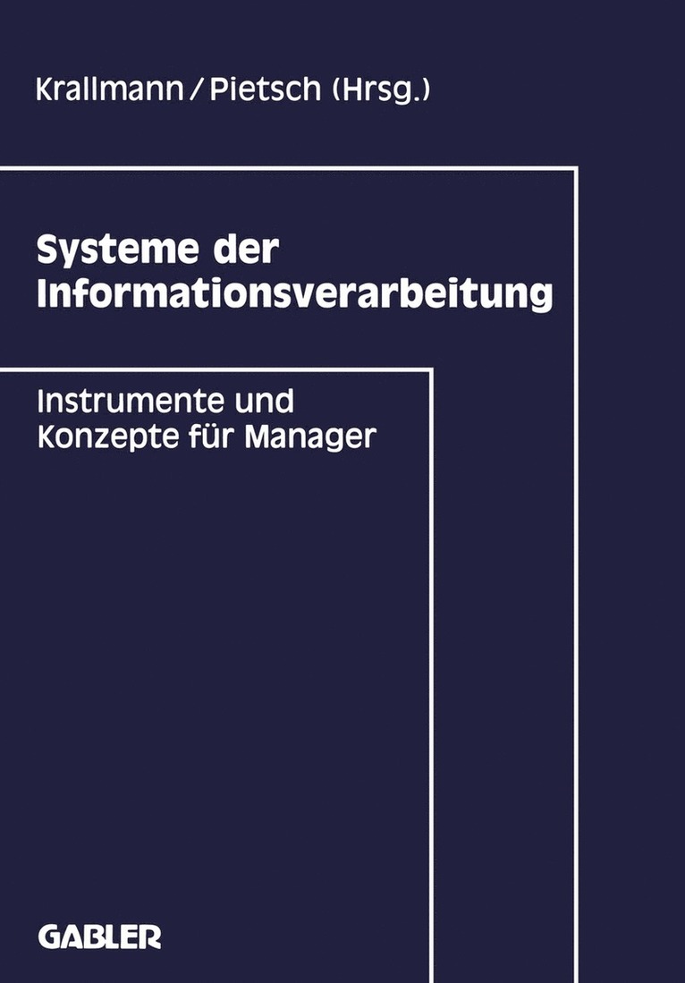 Systeme der Informationsverarbeitung 1