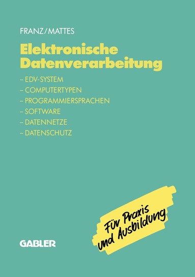 bokomslag Elektronische Datenverarbeitung