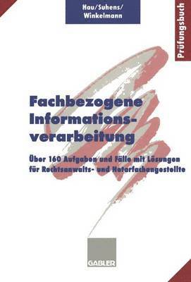 bokomslag Fachbezogene Informationsverarbeitung