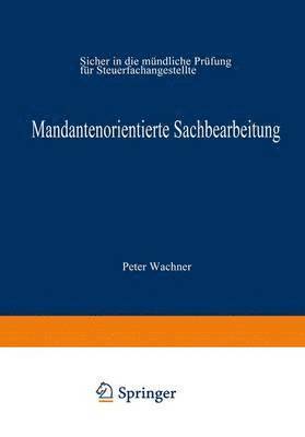 Mandantenorientierte Sachbearbeitung 1