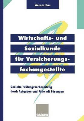 bokomslag Wirtschafts- und Sozialkunde für Versicherungsfachangestellte