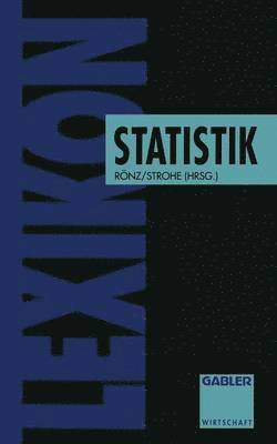 Hans Gerhard Strohe - Lexikon Statistik, Häftad