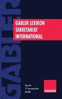 bokomslag Gabler Lexikon Sekretariat International