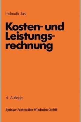 bokomslag Kosten- und Leistungsrechnung