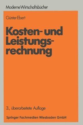 Kosten- und Leistungsrechnung 1