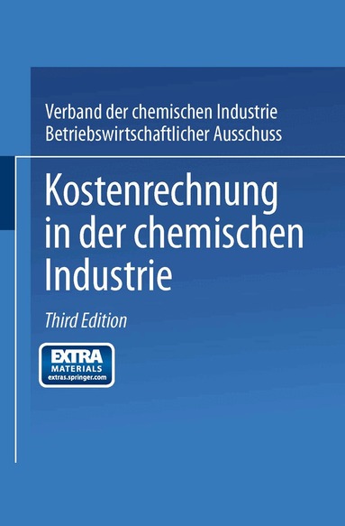 Kenneth A. Loparo, Betriebswirtschaftlichen Ausschuss Des V, J. Springer - Kostenrechnung in der Chemischen Industrie, Häftad