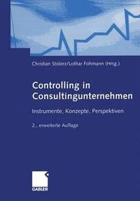 bokomslag Controlling in Consultingunternehmen