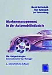 bokomslag Markenmanagement In Der Automobilindustrie