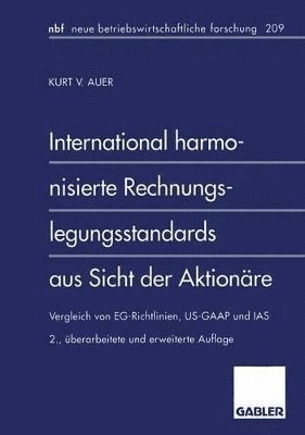 bokomslag International harmonisierte Rechnungslegungsstandards aus Sicht der Aktionre