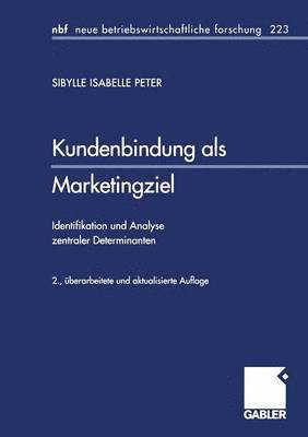bokomslag Kundenbindung als Marketingziel