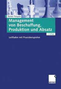 bokomslag Management von Beschaffung, Produktion und Absatz