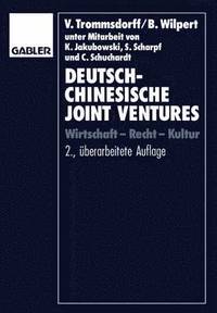 bokomslag Deutsch-chinesische Joint Ventures