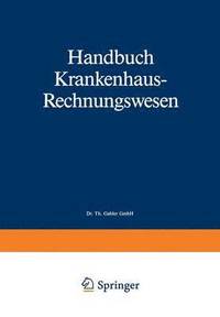 bokomslag Handbuch Krankenhaus-Rechnungswesen