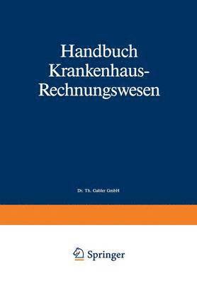 bokomslag Handbuch Krankenhaus-Rechnungswesen