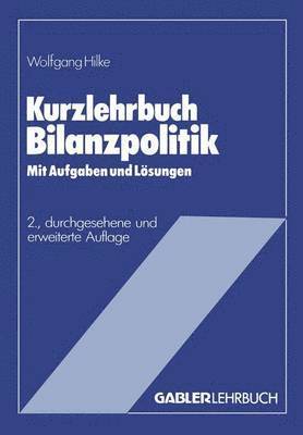 Kurzlehrbuch Bilanzpolitik 1