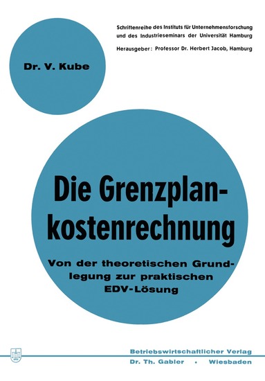 bokomslag Die Grenzplankostenrechnung